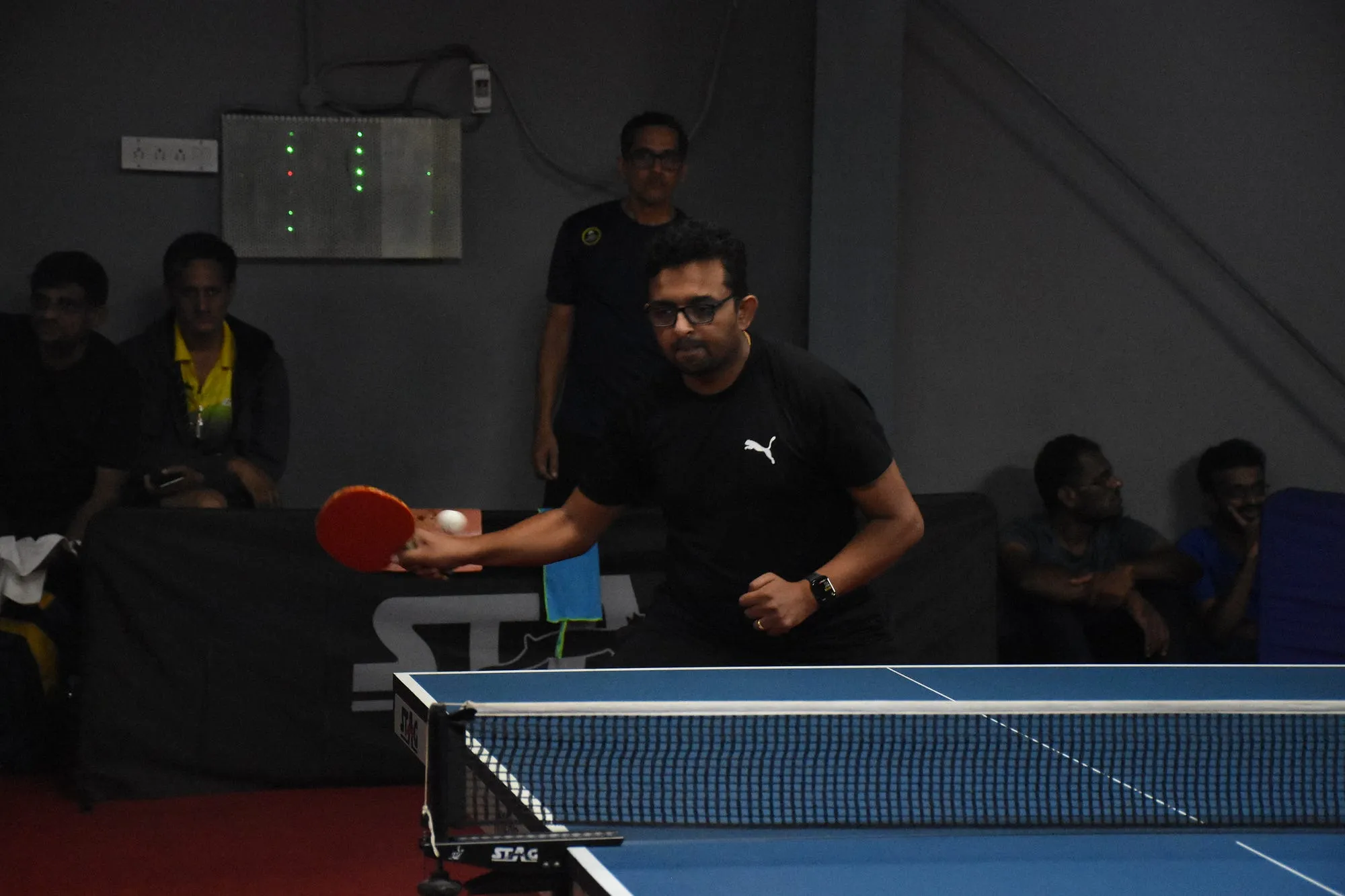 Me during my first knockout game. PC: Shreyas Kulkarni