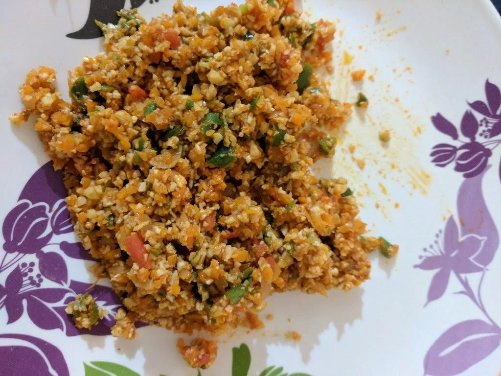 Mix veg khara bath / upma