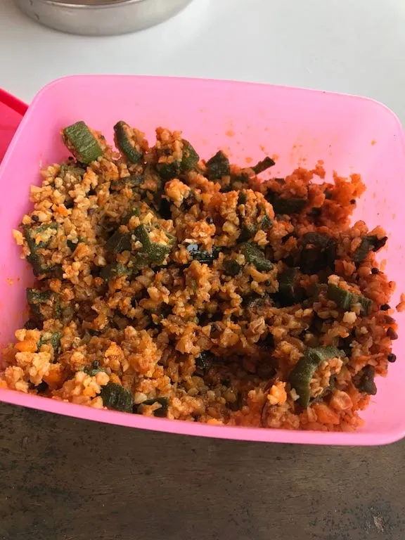 Bendhi 'Cauliflower' Rice